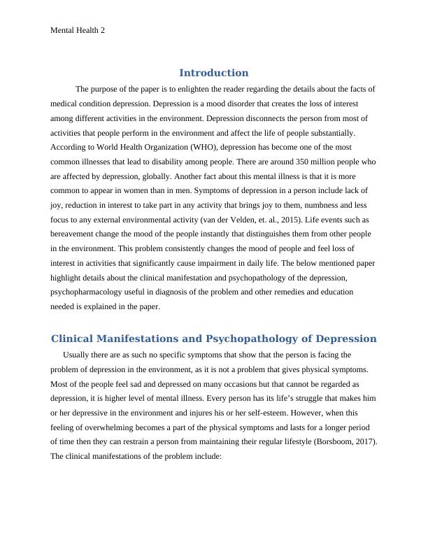 Understanding Depression: Clinical Manifestations, Psychopharmacology, and Treatment Options_3