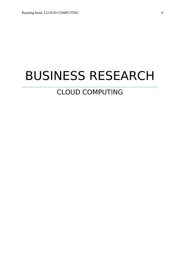 HI6008 - Business Research Assignment_1