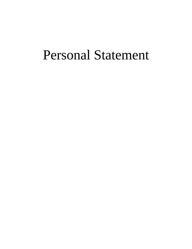 Personal Statement Examples (Doc)_1