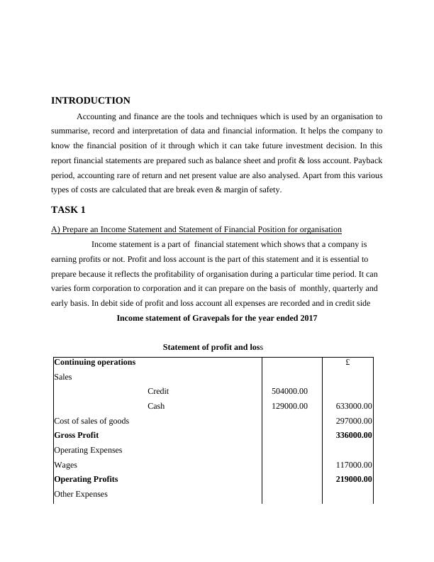 Accounting and Finance Assignment (Doc)_3