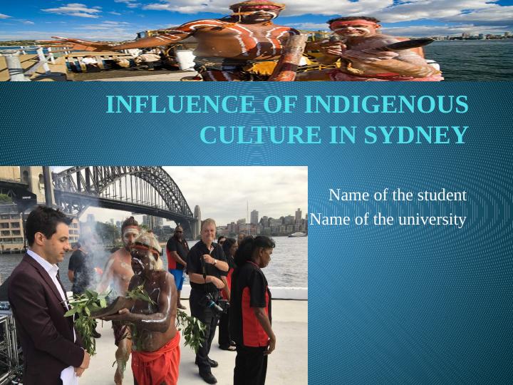 Influence of Indigenous Culture on Sydney - Assignment_1