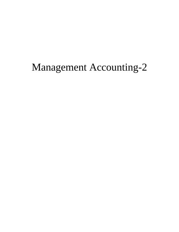 Variance Analysis in Management Accounting_1