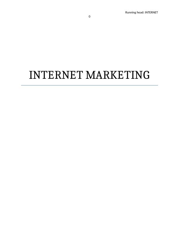 Factors of Internet Marketing Campaign | Report_1