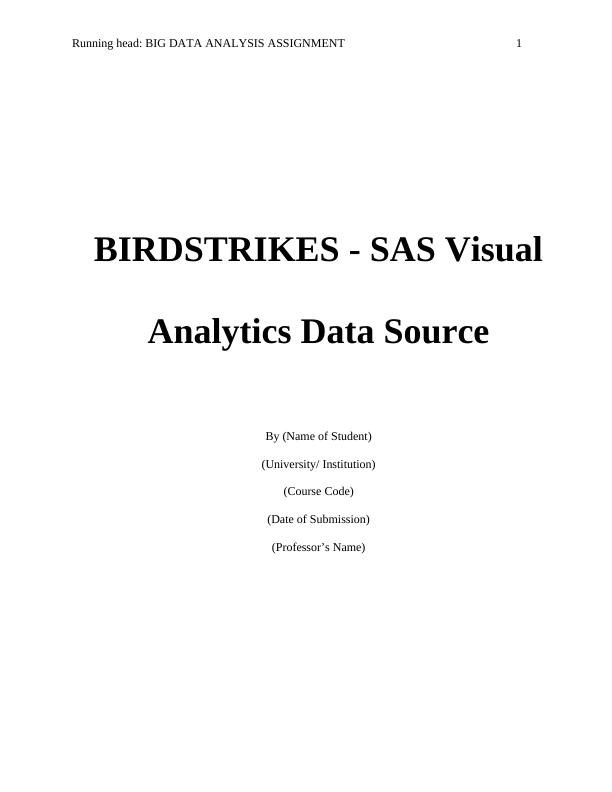 Birdstrikes - SAS Visual Analytics Data Source_1