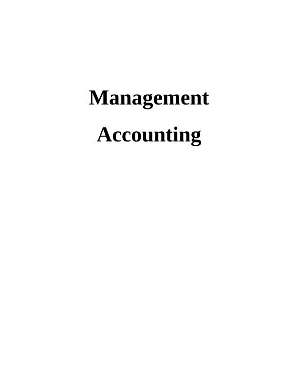 Different types of Management Accounting Systems (Doc)_1