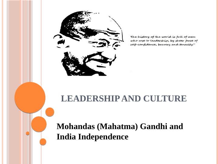 Leadership and Culture Mahatma Gandhi Report 2022_1