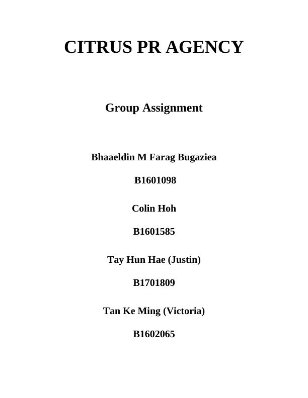 CITRUS PR AGENCY Group Assignment._1