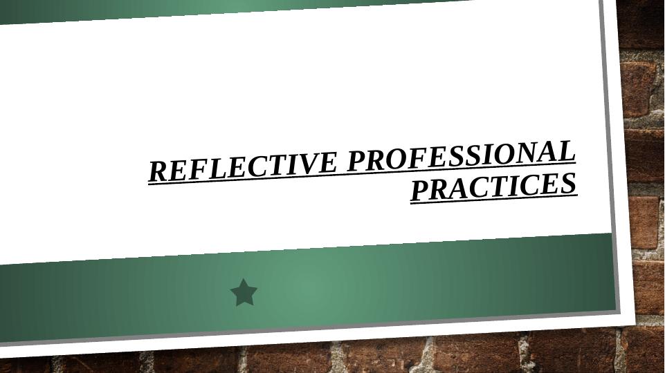 Reflective Practices in Youth Justice System_1