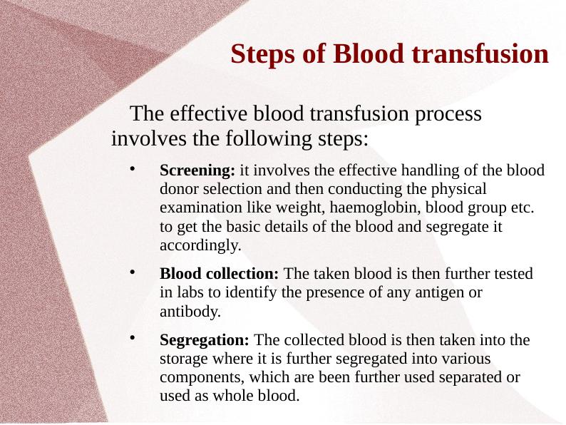 Blood Transfusion: Process, Steps, and Nursing Responsibilities_4