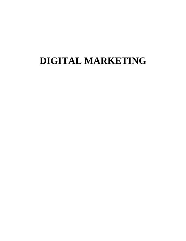 Digital Marketing: Differences, Customer Touch Points, and Data Analysis_1