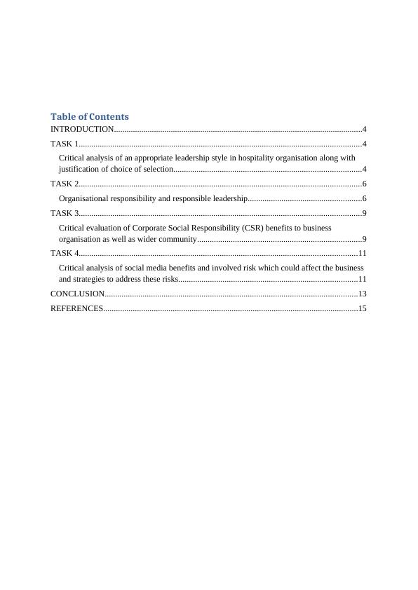 Emerging Trends in Hospitality Industry Desklib
