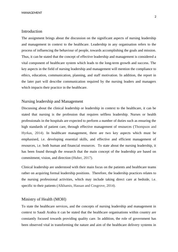 Exploring Nursing Leadership and Management in Healthcare: Key Aspects and Challenges_3