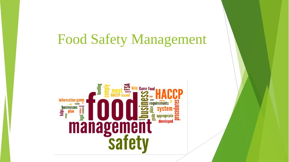 Food Safety Management_1