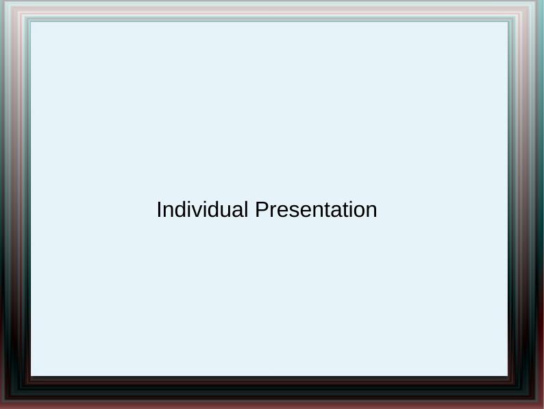 Individual Presentation_1