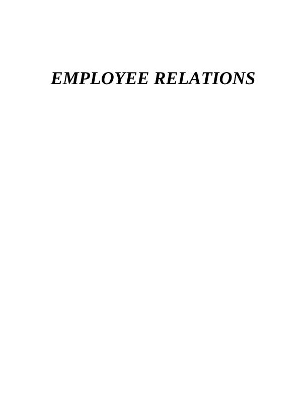 Employee Relations Assignment (ER)_1