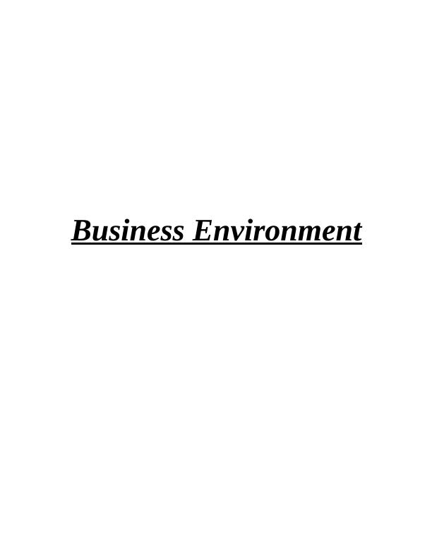 Business Environment and Key Issues in the Automobile Industry_1