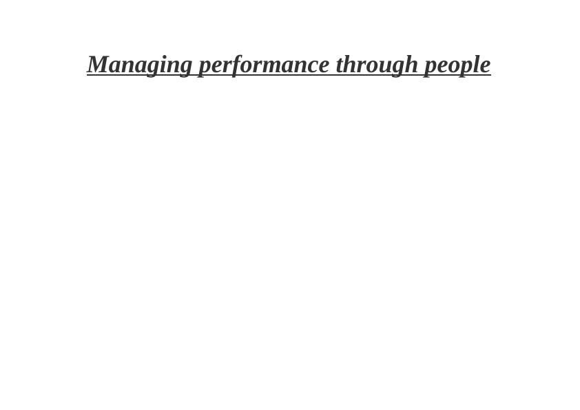 Managing Performance Through People_1