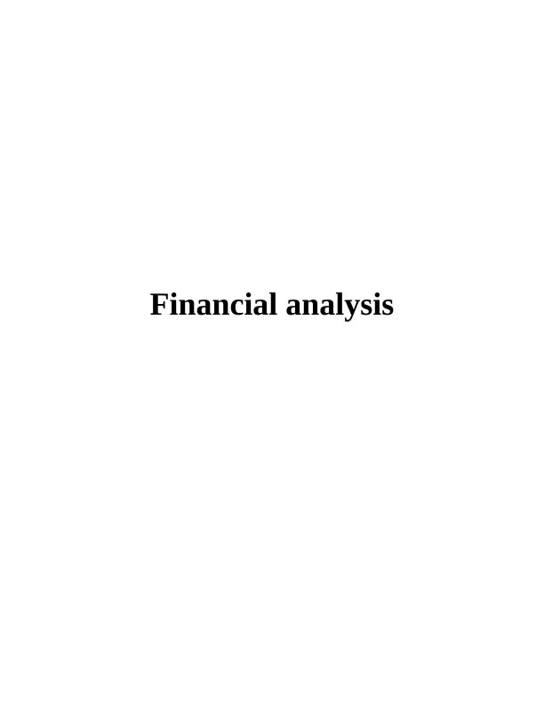 Financial analysis of Spice Jet_1