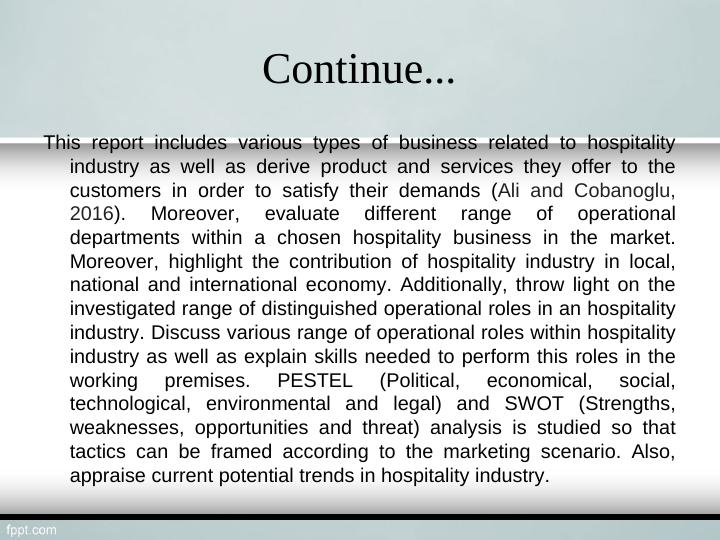 Contemporary Hospitality Industry (LO3 and LO4)_4