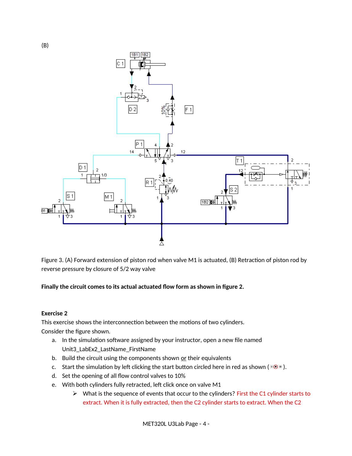 Hydraulics and Pneumatics Lab MET230L