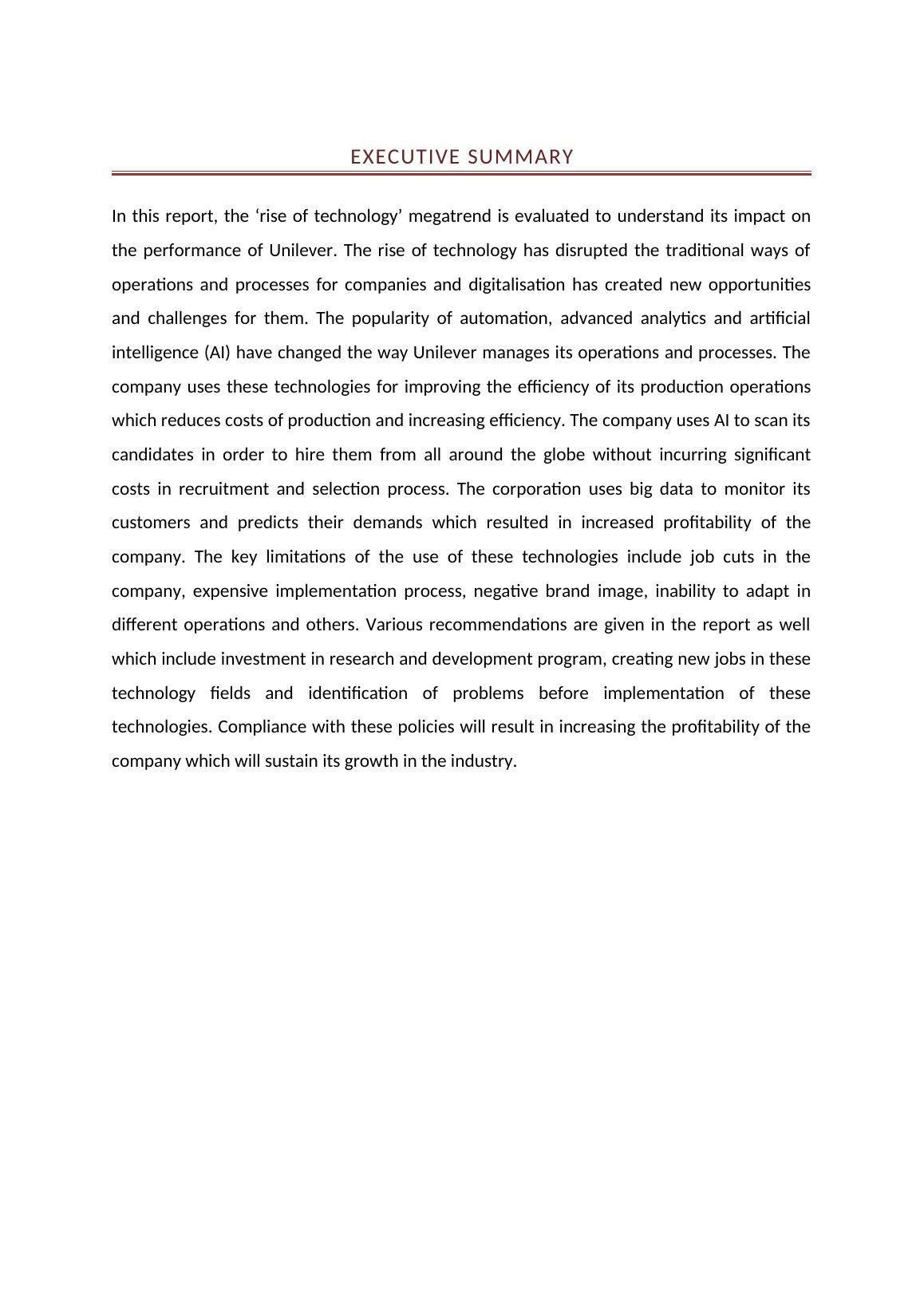 The Rise Of Technology Essay_2