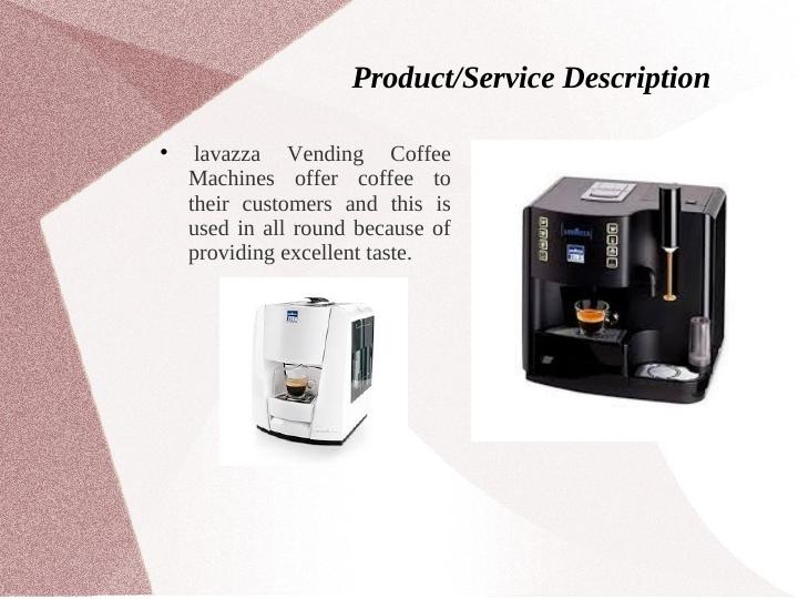 Lavazza Vending Coffee Machines Presentation
