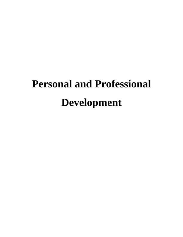 Personal and Professional Development via Self Managed Learning_1