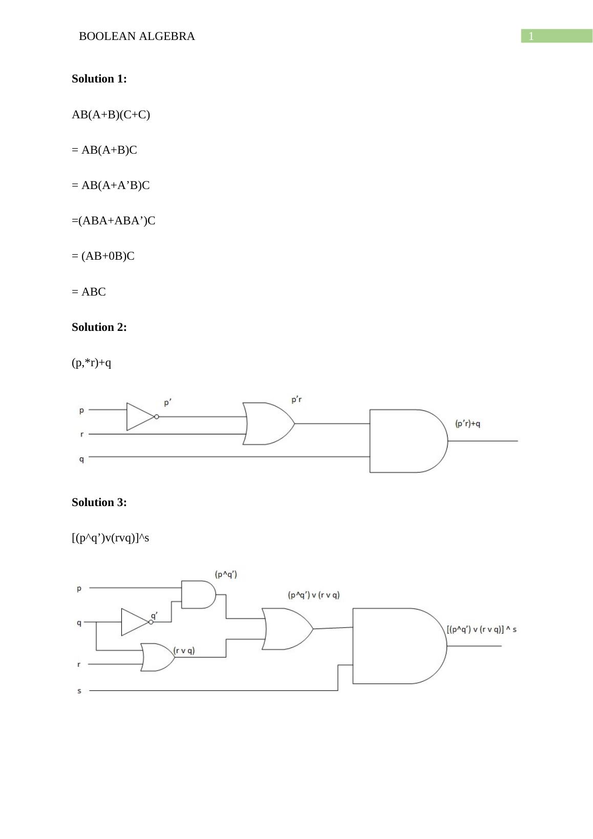 Comprehensive Boolean Algebra Solutions for Students