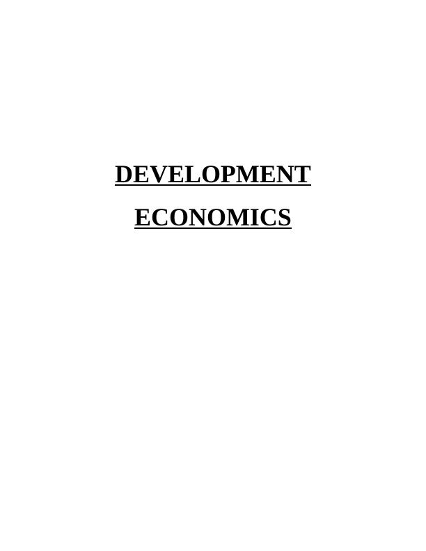 Macroeconomics and Microeconomics Influences on Level of Inequality and Sustainability in Development Policy_1