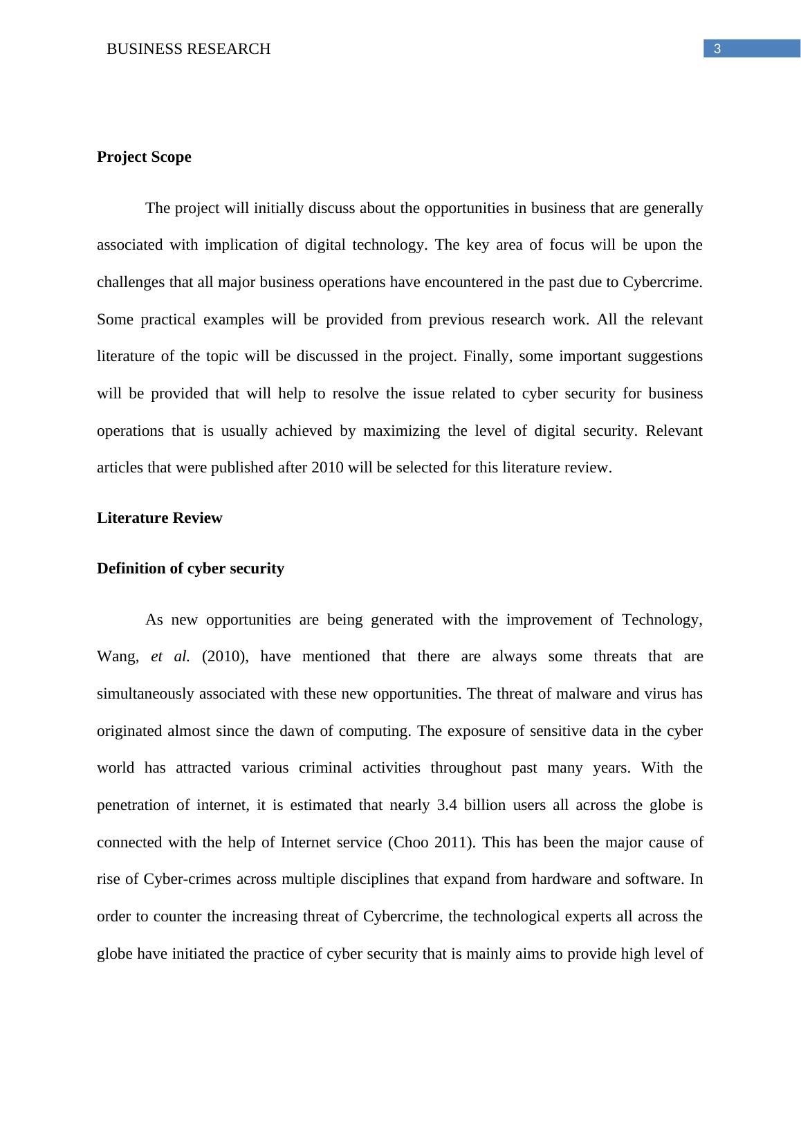 Cyber Security Project Scope 3 Research Project Scope 3 Literature Review_4