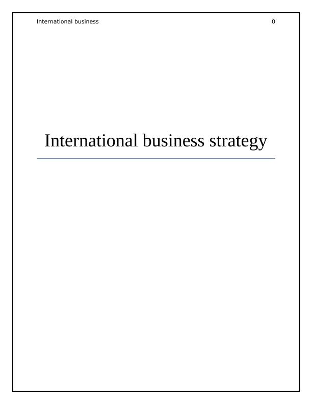 Research and Development in International Business_1