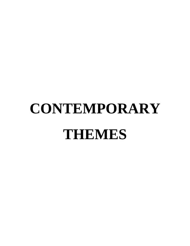 Contemporary Issues - Assignment_1