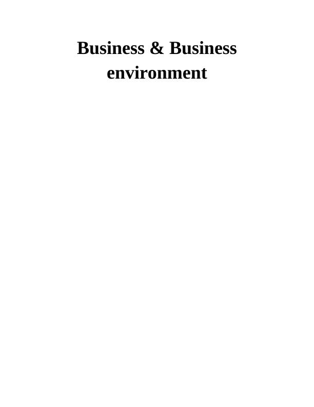 Business & Business Environment of Skoda Auto_1