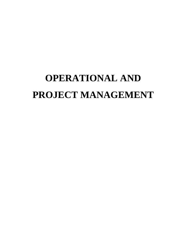 Case study of the operation and project management of various alternative transport systems: The case of Mustang airlines_1