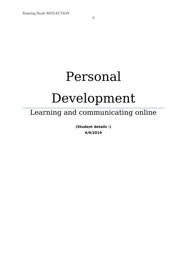 Personal Development Reflection_1