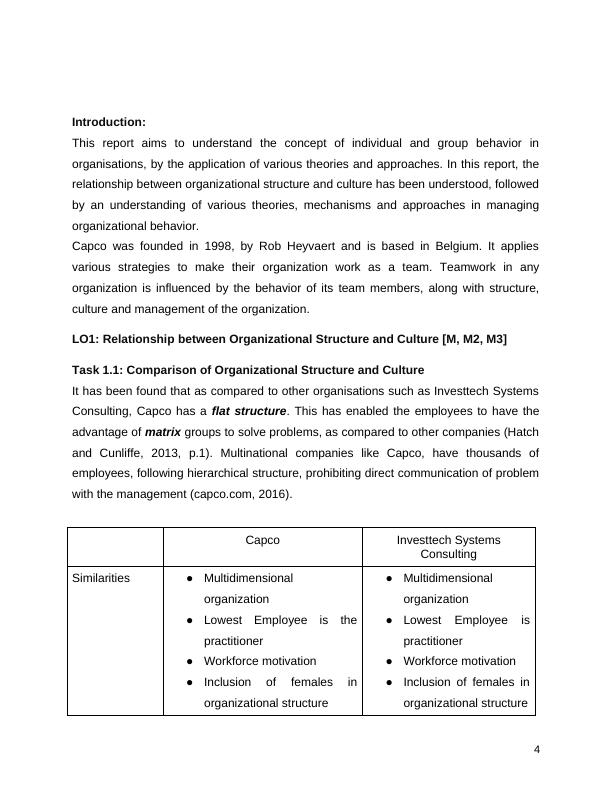 Report on Organisational Behaviour of a Company_4