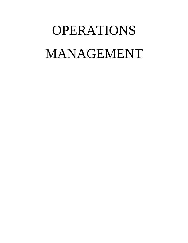 Operations Management: Challenges and Strategies for Aston Martin_1