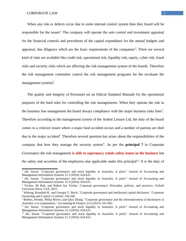 BULAW5915 - Corporate Law Report - Ardent Leisure Ltd_3