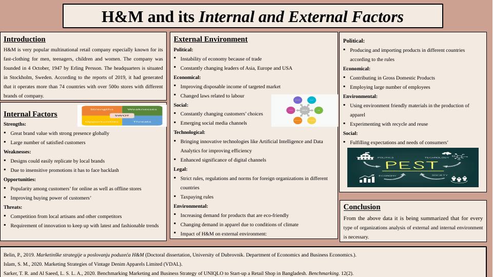 Internal and extarnal factors_1