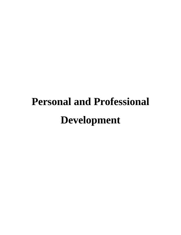 Personal and Professional Development - Travel Lodge_1
