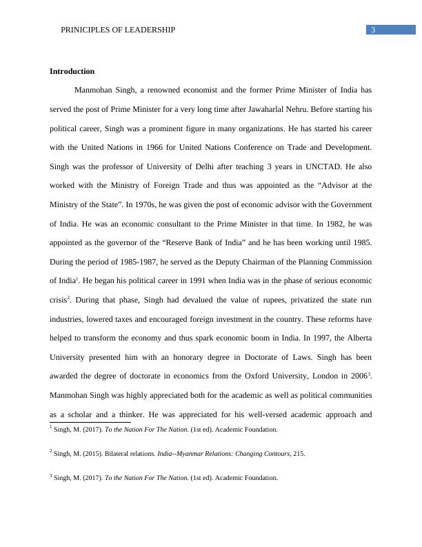 Paper on Biography of Manmohan Singh as Successful Leader_4
