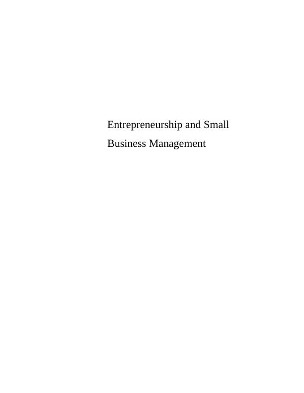 Scope of Entrepreneurship and Small Business Management_1