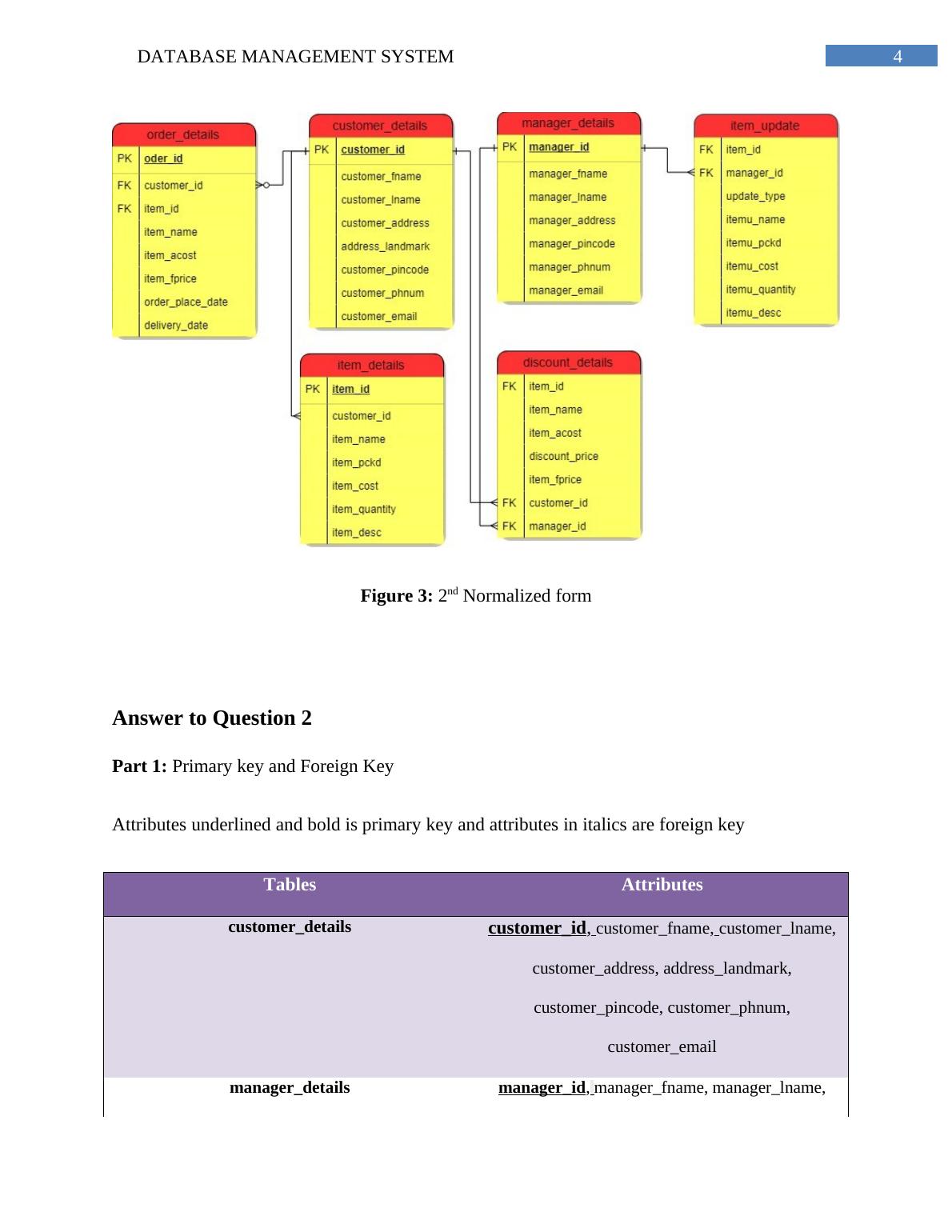 case study for database management system