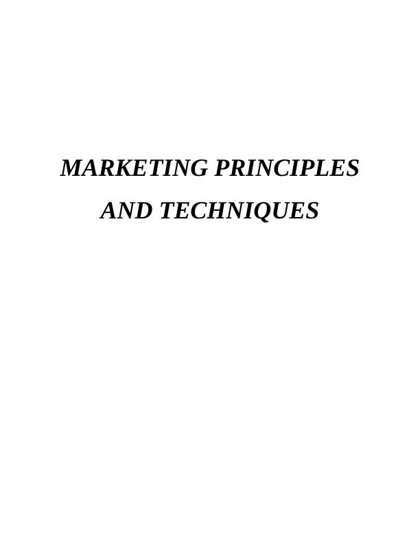 Marketing Analysis Assignment Solved_1