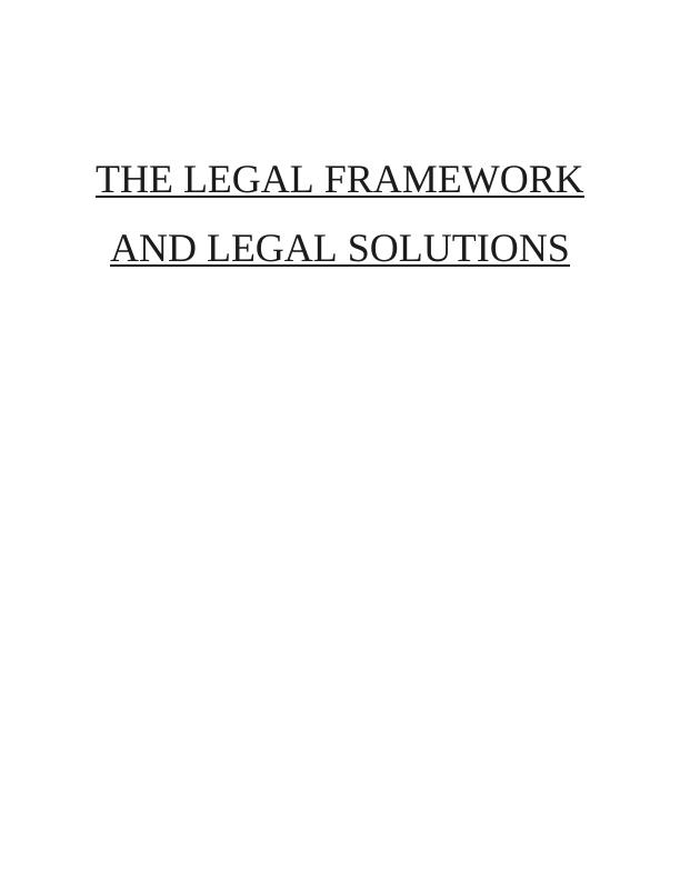 Business Law Assignment - English Legal System UK_1