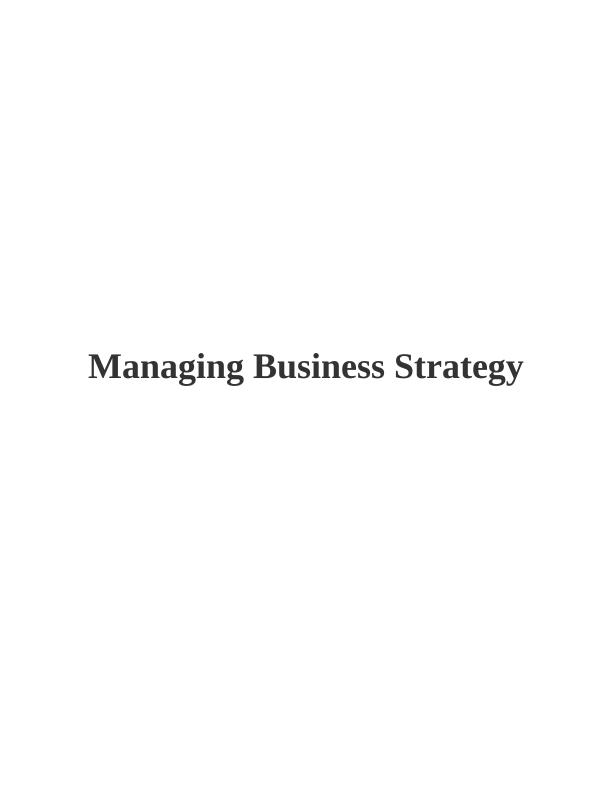 Managing Business Strategy : Tesco_1