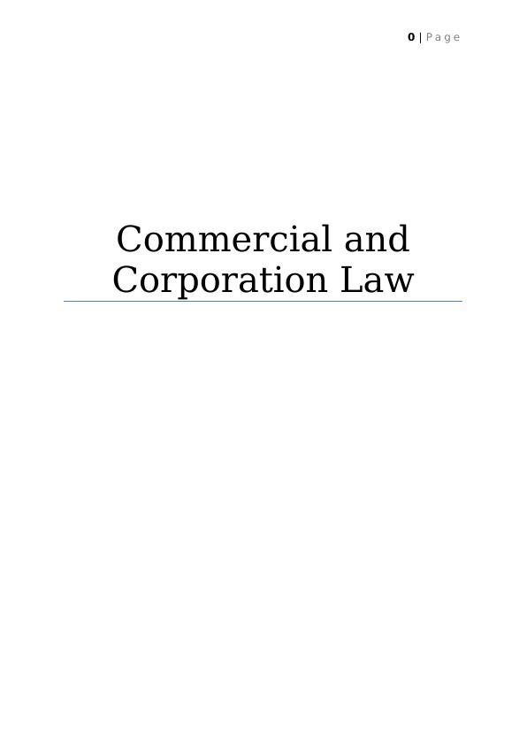Misrepresentation in Contract Law_1