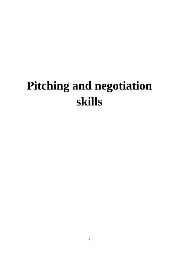 Research on Pitching and Negotiation Skills - Marks and Spencer_1