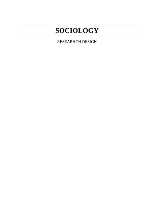 Research Report - Sociology_1