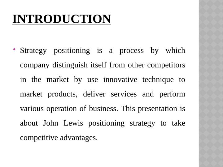 Organisational Strategy of John Lewis UK Company_3